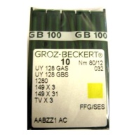 Игла Groz-beckert UYx128 GAS FFG/SES № 125/20